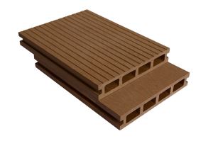 耐火性の空のWPCのデッキの床張りの木製のプラスチック合成の床板145X25A