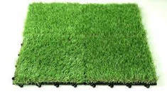 ガーデンインターロック屋外デッキ草タイル